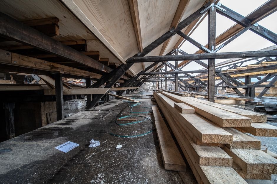 Roof decking and structural timber inside a loft, the materials attic moisture damages first when humidity stays above 60 percent